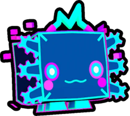 Holographic Axolotl artwork
