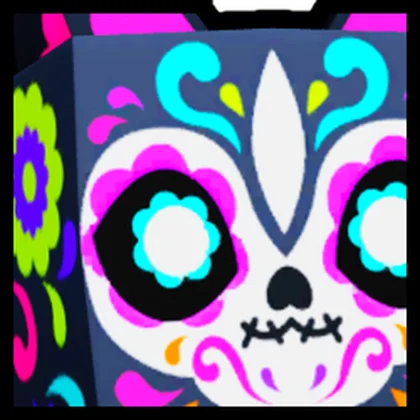 Huge Sugar Skull Skunk artwork