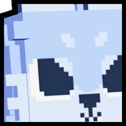 Huge Pixel Wolf artwork