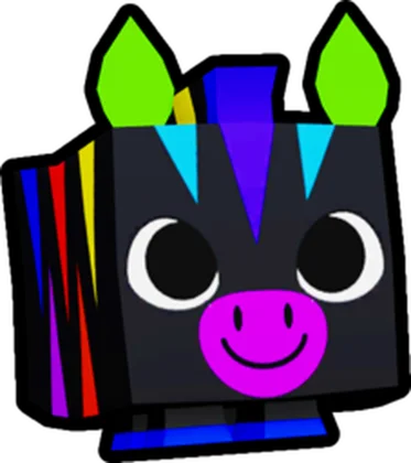 Vibrant Zebra artwork