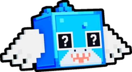 Lucky Block Shark artwork