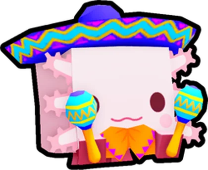 Sombrero Axolotl artwork