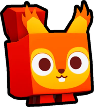 Orange Squirrel artwork