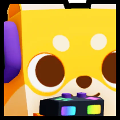 Huge Gamer Shiba artwork