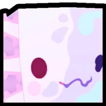 Huge Blurred Axolotl artwork