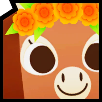 Huge Marigold Donkey artwork