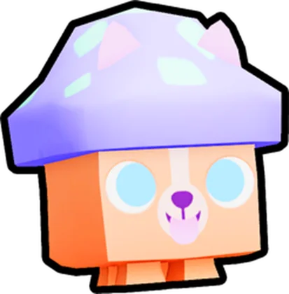 Mushroom Corgi artwork