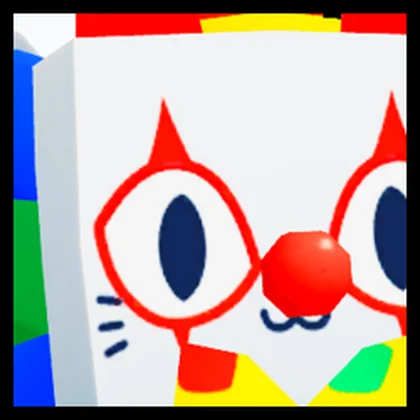 Huge Clown Cat artwork