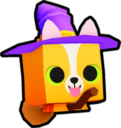 Broomstick Corgi artwork