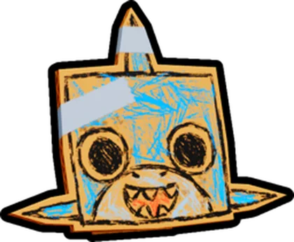 Cardboard Shark artwork
