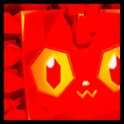 Huge Redstone Cat artwork