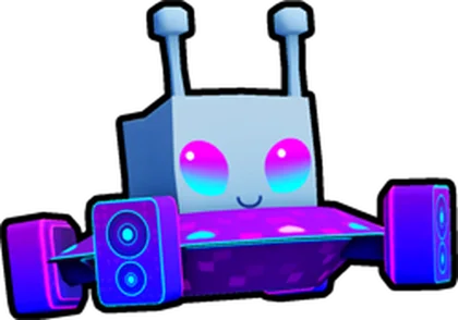 Rave Meebo in a Spaceship artwork