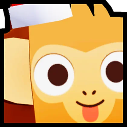 Huge Santa Monkey artwork