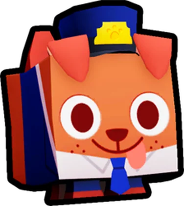 Train Conductor Dog artwork
