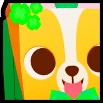 Huge Leprechaun Corgi artwork