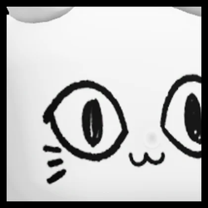 Huge White Balloon Cat artwork