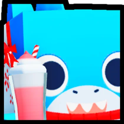 Huge Candycane Shake Shark artwork