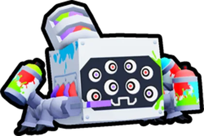 Paintbot Spider artwork