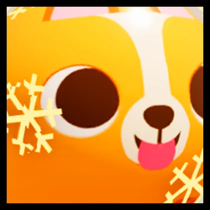 Huge Snow Globe Corgi artwork