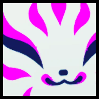 Titanic Pink Kitsune Fox artwork