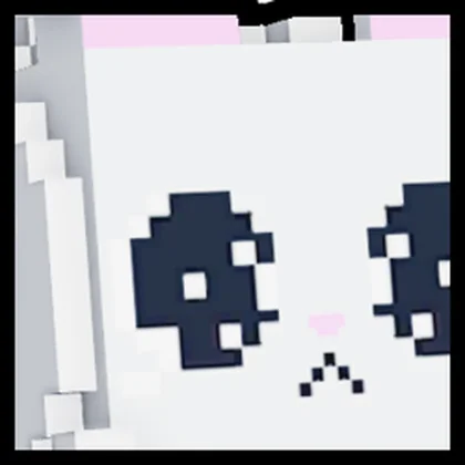 Huge Pixel Sad Cat artwork
