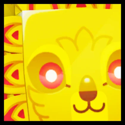 Huge Bejeweled Lion artwork
