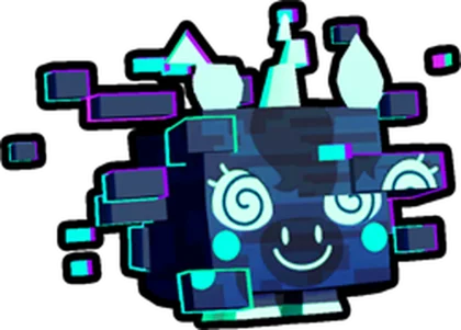 Glitched Unicorn artwork