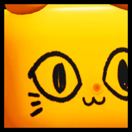 Huge Orange Balloon Cat artwork