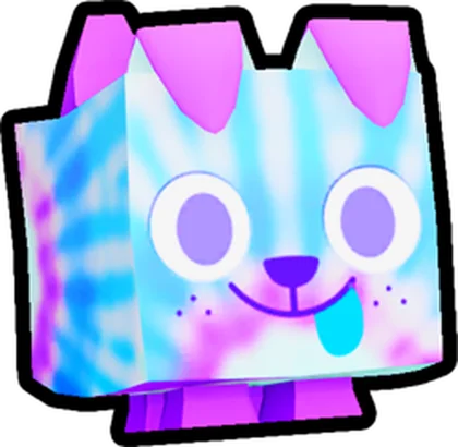 Tiedye Dog artwork