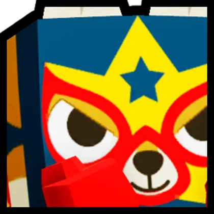 Huge Luchador Coyote artwork